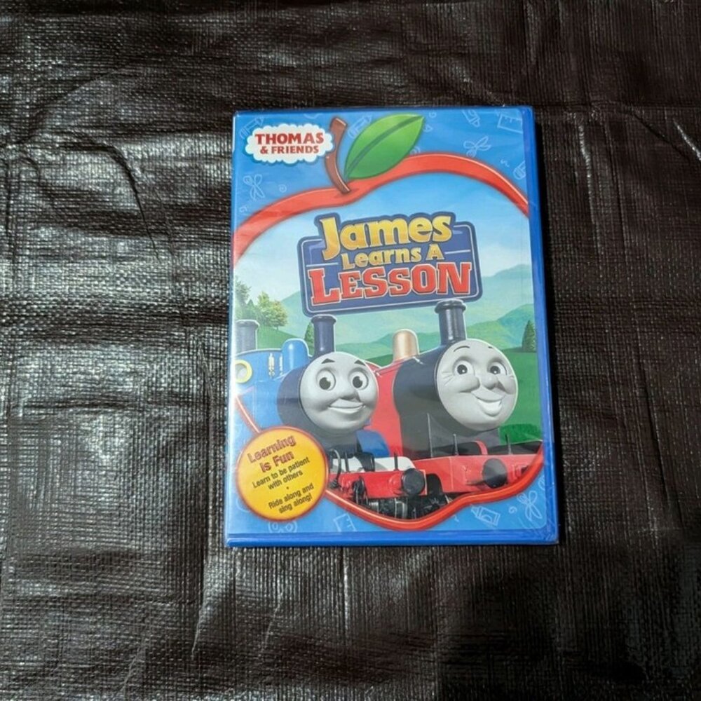 Thomas & Friends DVD – James Learns a Lesson – Factory Sealed, New